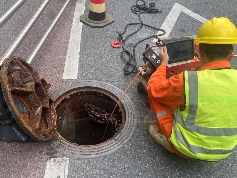 静安市政管道内窥检测